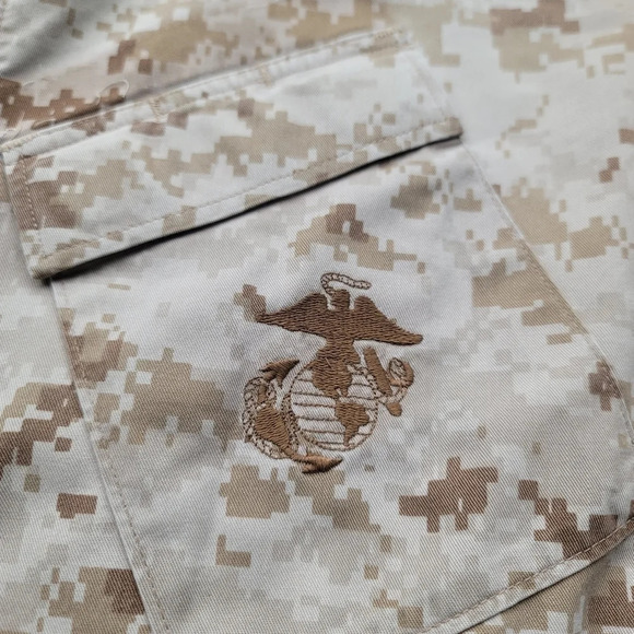 Propper USMC Marines Camouflage Button Up Tactical Long Sleeve Mens Med Regular - Picture 7 of 12